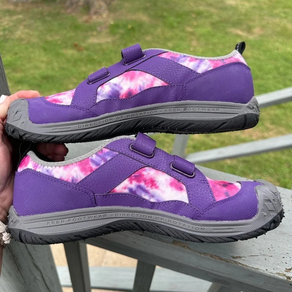 NWT KEEN Speed Runner Vibrant Grape US 7 EU 39 Hook Loop Adaptive Waterproof - Picture 6 of 11